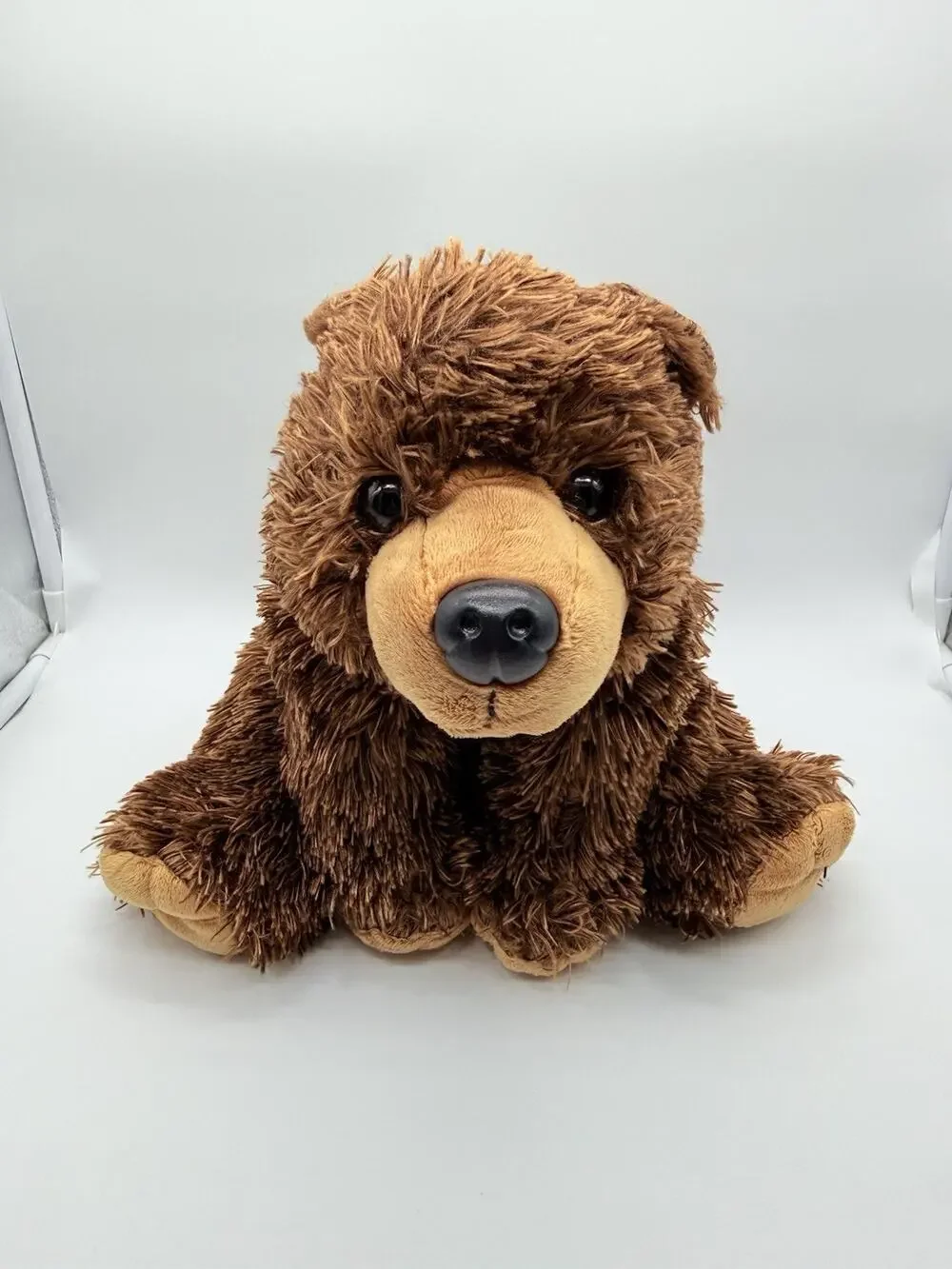Wild Republic K & M International Brown Grizzle Bear Plush Animal 12